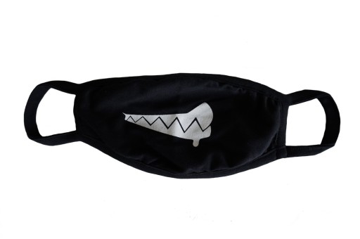 Pleťová maska SHARK Mouth Zipper smajlík streetwear