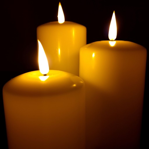 BIELA LED VLOŽKA SVIEČKY NA NAPÁJANIE AKUMULÁTOROU PRE EFEKT PLAMEŇA SVIEČKY