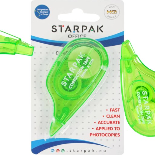 Korektorová páska na myš STARPAK 5 mm x 6 m
