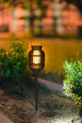 Solárna LED záhradná lampa Závesná lampa s plameňom