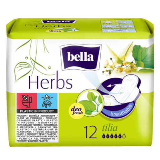 Bella Herbs hygienické vložky 2 x 12 kusov