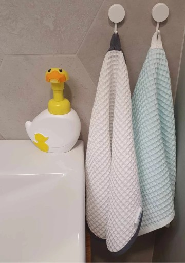 Uterák do škôlky s príveskom, 2 kusy, 55x30, vaflová bavlna 100% Pepi