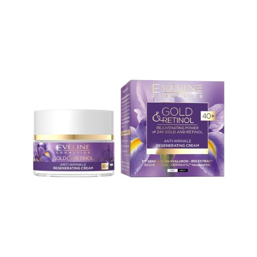 Eveline Krém proti vráskam Gold & Retinol 40+