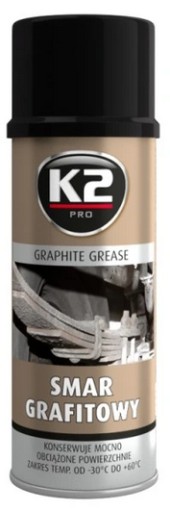 K2 GRAFITOVÝ TUK NA SPOJE KRÍTOVÝCH Skrutiek a pružín
