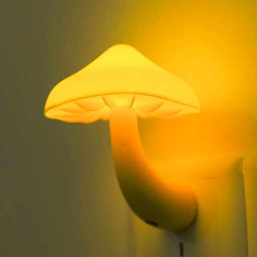 NEŽNÉ HUBY NOČNÁ LAMPA, DETSKÁ IZBA