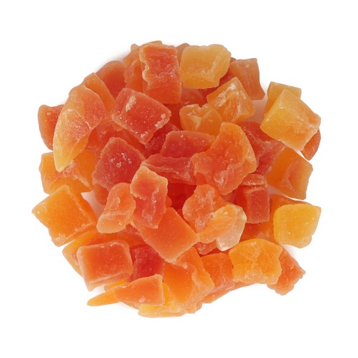 Kandizovaná papája kocky 250g SLADKÁ