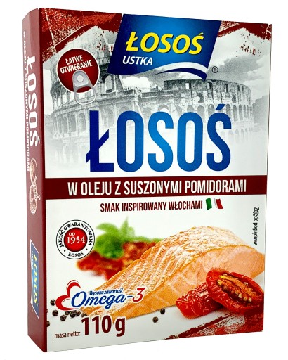 Losos v oleji so sušenými paradajkami 115g Losos