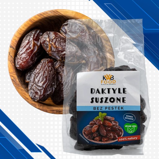 SUŠENÉ DATLE BEZ SEMIEN 200G NATURAL KWB FIT SLADKOSTNÁ NÁHRADA