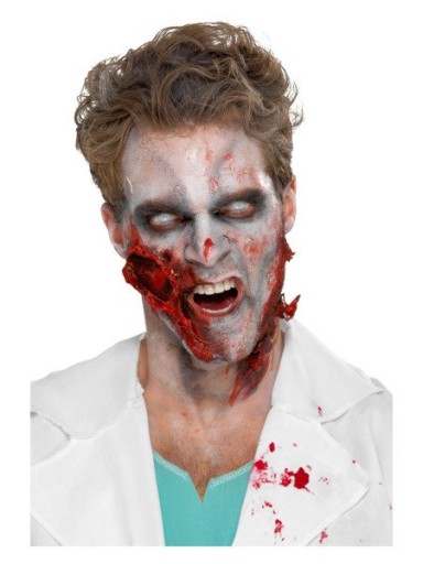 LATEXOVÝ ZOMBIE TEKUTÉ HALLOWEENSKÝ MAKEUP