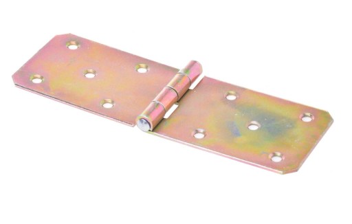 Stavebný záves 70 x 200 mm, žltý pozink