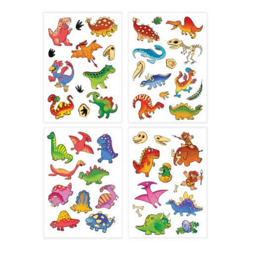 Sada tetovania dinosaurov pre deti