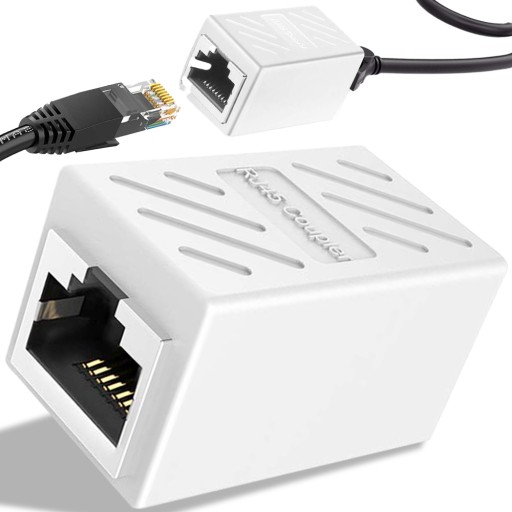 ROZŠÍRENÝ KONEKTOR SIEŤOVÝ KONEKTOR ADAPTÉR ETHERNET RJ45 LAN