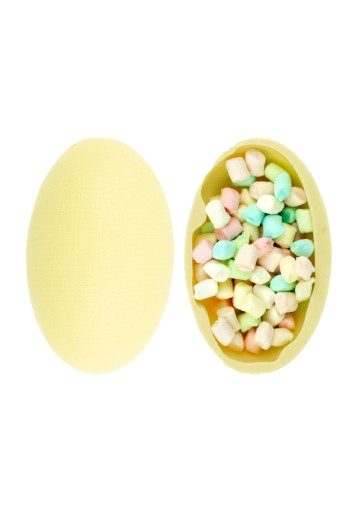 Čokoládová guľa s marshmallows na pitie