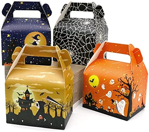 20 krabičiek na uloženie halloweenskych vrecúšok
