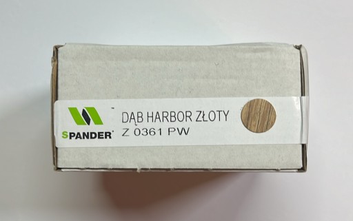 Nábytková zátka Kronospan K 361 PW Oak Harbor Gold