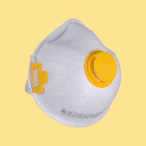 Polomaska, filtračná maska s ventilom FS-613V FFP1