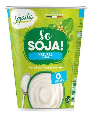 Prírodný sójový jogurt 400g BIO Sojade