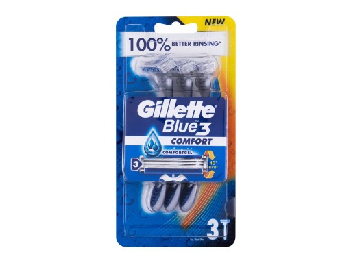 Gillette blue3 A3 jednorazový holiaci strojček