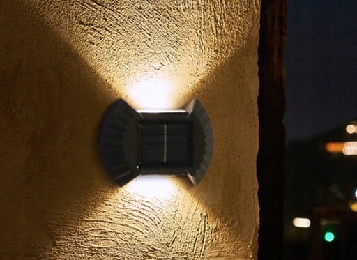 SOLÁRNA LAMPA NÁSTENNÁ LAMPA Záhradná LED 3862