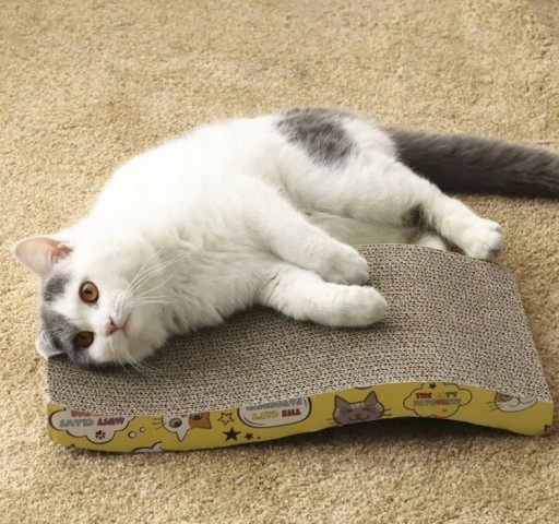 WAVE SCRATCRATOR, veľký, kartón + CATNIP