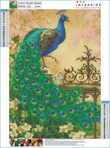 Ručná výšivka Mosaic diamond puzzle
