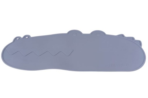 SILIKÓNOVÁ PODLOŽKA GILIGUMS CROCODILE, SIVÁ