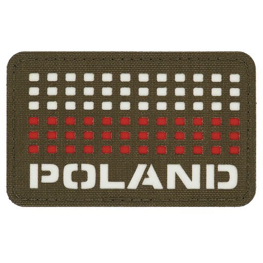 PATCH POĽSKÁ VLAJKA VELCRO 50/80 M-Tac OLIV