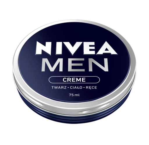 NIVEA Men Creme univerzálny krém na tvár, telo a ruky pre mužov 75ml