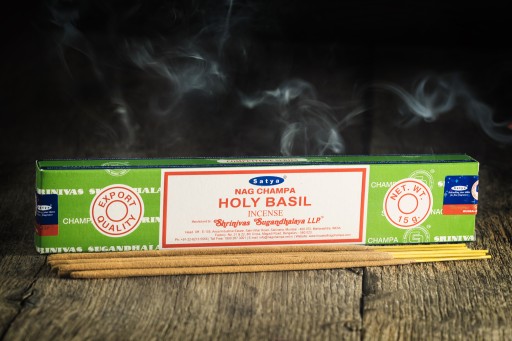 NAG CHAMPA POLLEN vonné tyčinky SATYA Bazalka svätá