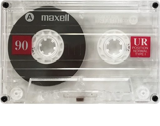 NOVÁ MAXELL AUDIO KAZETA UR90 NORMAL BIAS UR 90min