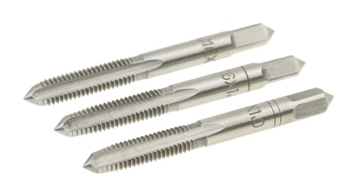METRICKÉ ZÁVITNÍKY M6 x 1,0 mm ZÁVITNÍKY 3 ks