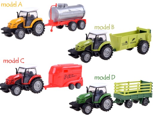 Traktor s prívesom poľnohospodárskej techniky ZA3433
