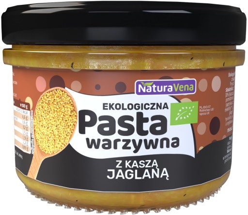 Zeleninová pasta s prosom BIO 185 g Naturaven