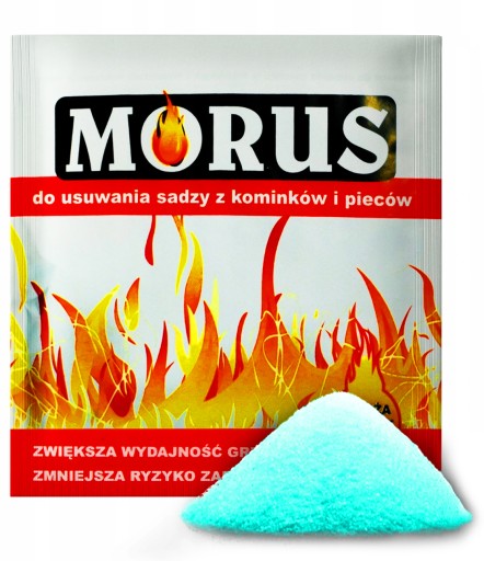 MORUS PRÁŠOK NA ODSTRAŇOVANIE SADZÍ Z KRBU A KACHLE KATALYZÁTOR SADÍ 50G