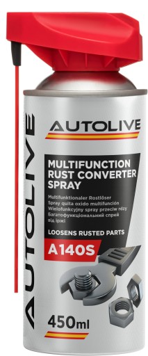 AUTOLIVE KONVERTOR KORÓZIE A140S, MULTIFUNKČNÝ SPREJ 450 ML