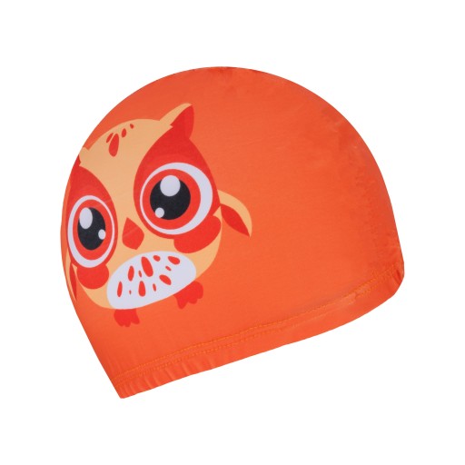 Detská látková kúpacia čiapka Aqua-Sport Owl do bazénov