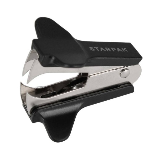 Čierny odstraňovač sponiek STARPAK