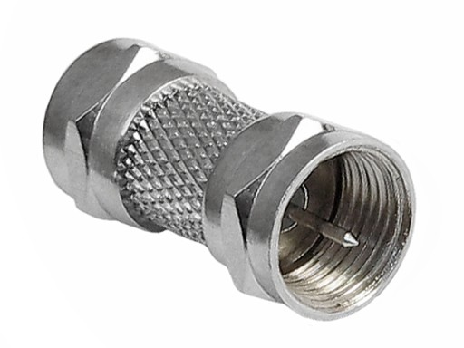 RF anténny konektor F/zástrčka-F/zástrčka 75Ohm