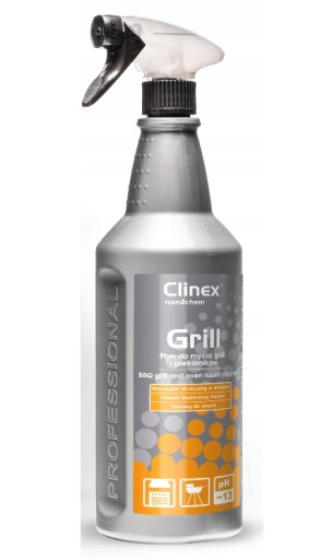 Clinex Grill - Tekutina na pripáleniny, na čistenie grilu a rúry 1l