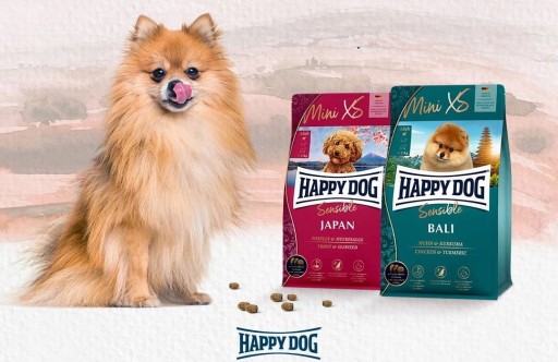 Happy Dog Mini XS Japonský pstruh 300g Čivava