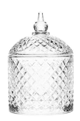 Sklenená nádoba na odlievanie sviečok s vrchnákom 400 ml DIY sviečka