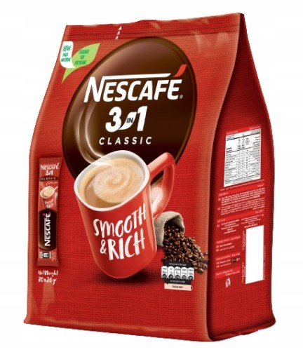 Nescafé 3v1 Classic instantná KÁVA 165g