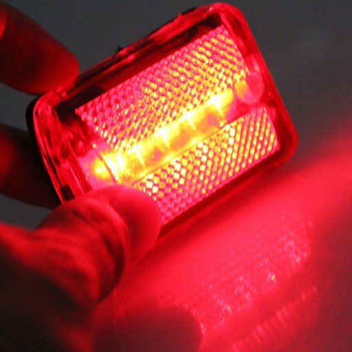 BICYKLOVÉ OSVETLENIE BICYKLOVÉ ZADNÉ SVETLÁ 5 LED HB101