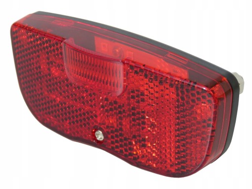 LED ZADNÉ SVETLO S REFLEKTOROM DO BAKUMU + BATÉRIA