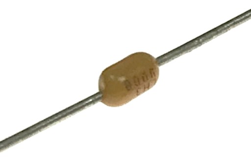 Monolitický kondenzátor 220pF/50V axiálny - 10 ks