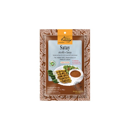 Satay korenie 95g - Aromax originál ázijskej kuchyne