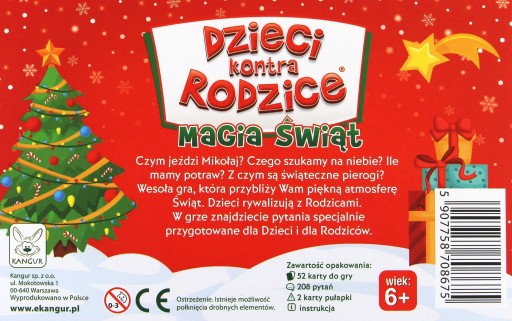 DETI VS RODIČIA Kúzlo VIANOČNEJ STOLOVEJ HRY