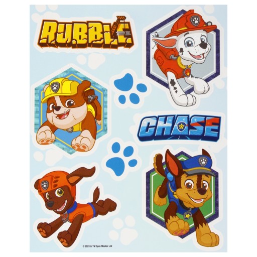 Nálepky PAW PATROL na nalepenie na okno