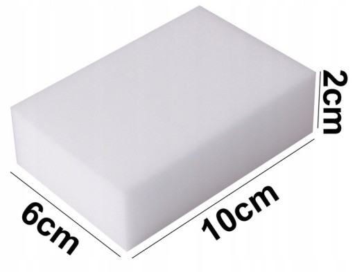 MAGIC SPONGE NA ČISTENIE škvŕn odstraňuje nečistoty