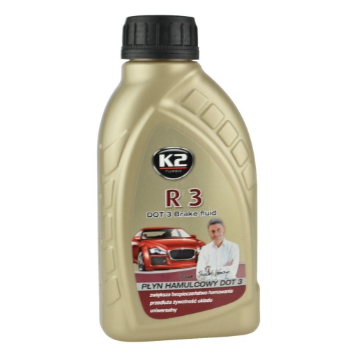 BRZDOVÁ KVAPALINA K2 R3/DOT 3 0,5L